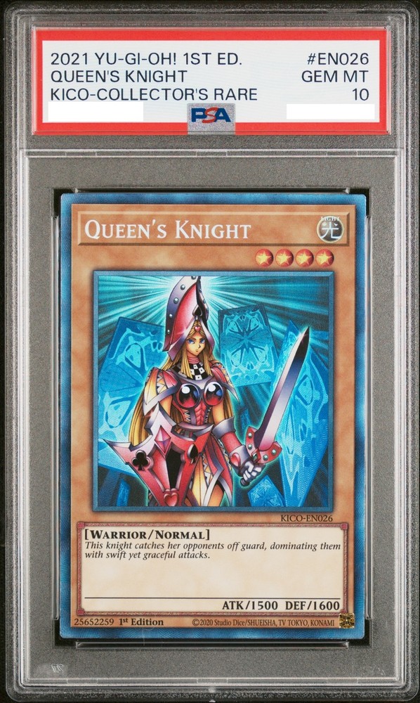 PSA10 Yu-Gi-Oh! Queen's Knight Promo BOX WK English EN026