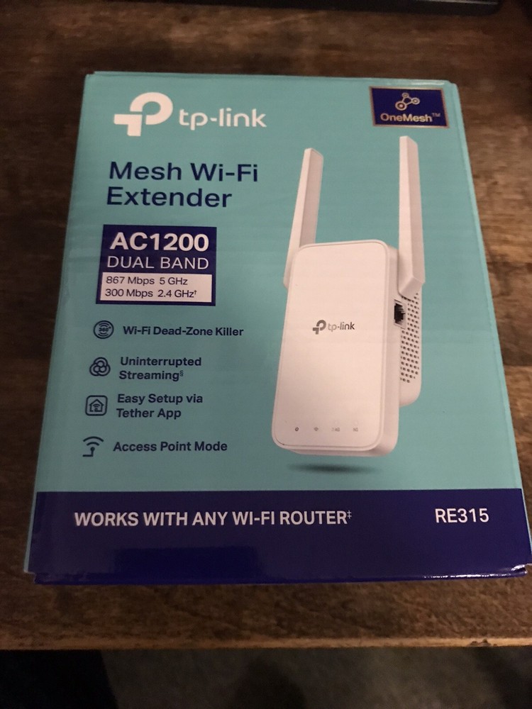Tp-link Mesh Wi-Fi Extender AC 1200 Dual Band