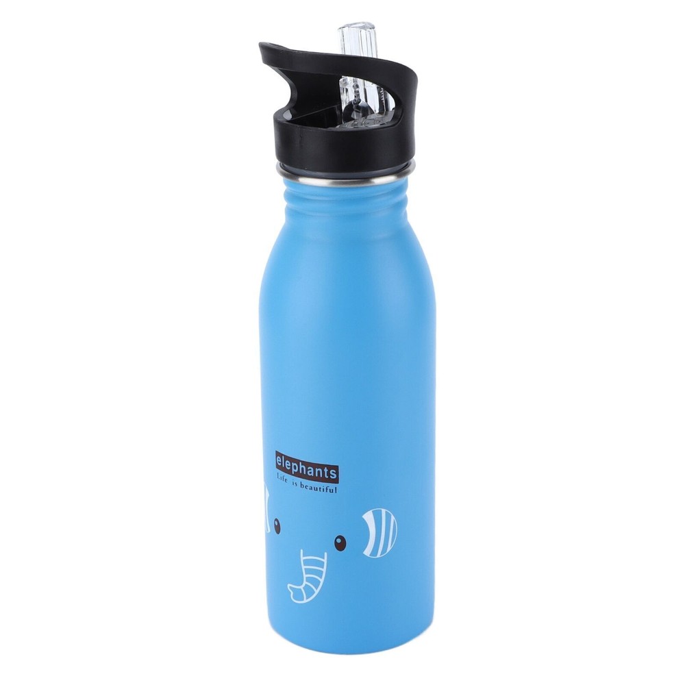 Stainless Steel Sport Water Bottle 500ml Cute Vacuum Insulated Water Bottle with