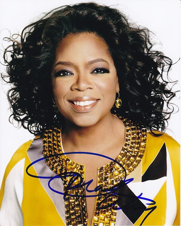 OPRAH WINFREY signed autographed 8x10 photo