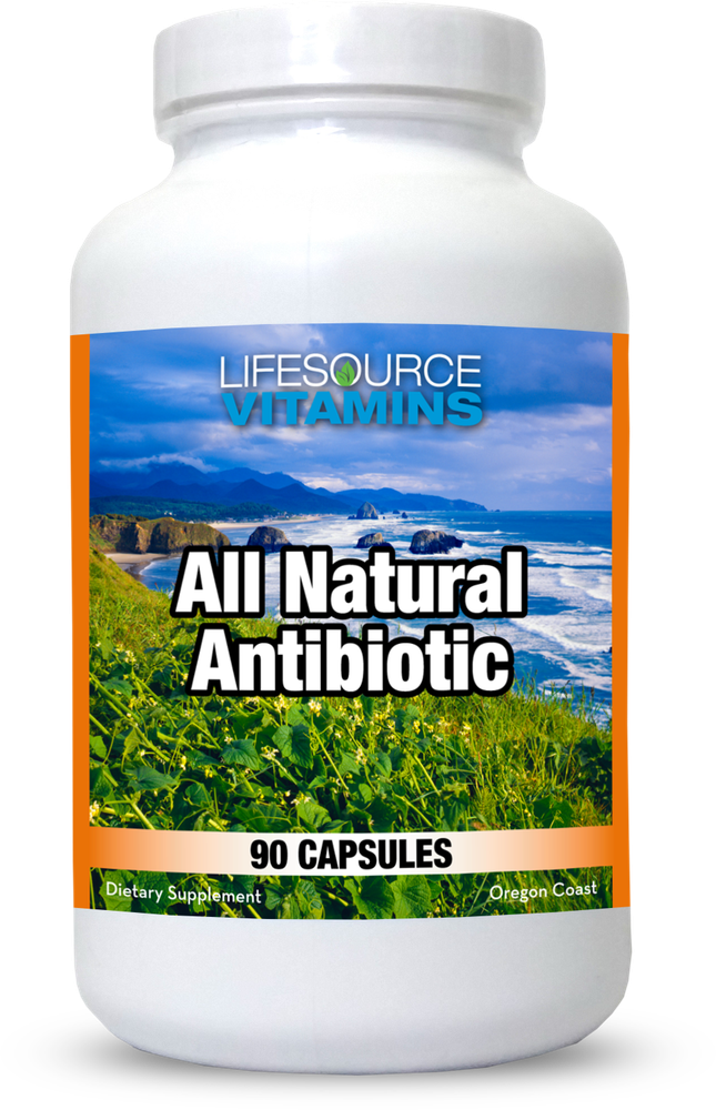 LifeSource Vitamins - Antibiotic Alternative - All Natural & Safe - 90 Caps