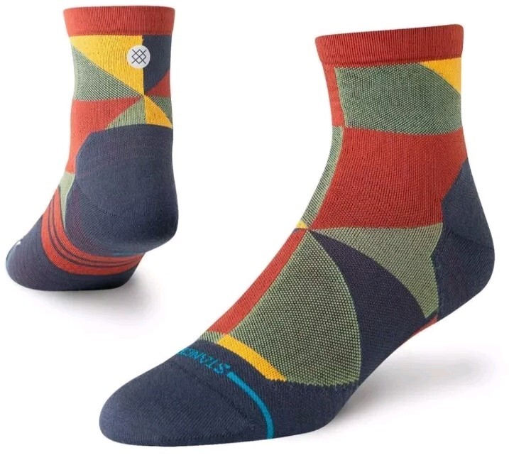 NWT Stance Freshtek Performance socks, men's L 9 - 13 colors quarter height