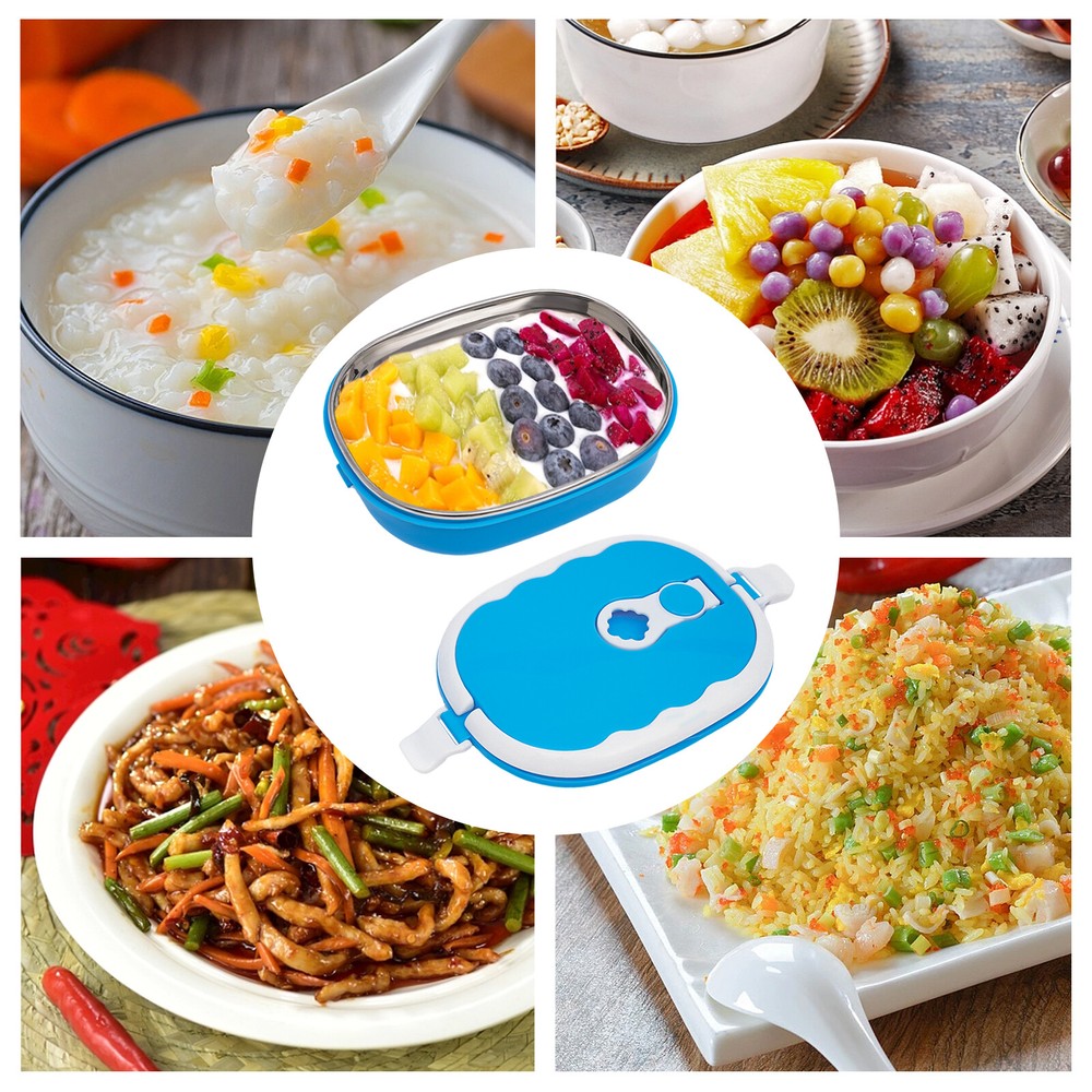 Insulated Warmer Food Container Portable Travel Vacuum Lunch Box Hot Food Warmer