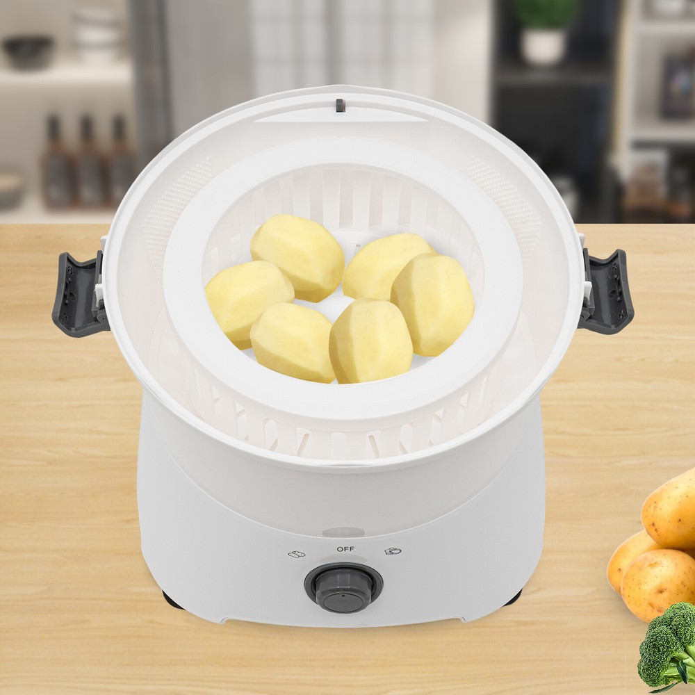 Electric 85W 110V Fruit Vegetable Kitchen Peeler Potato Automatic Spinner Peeler
