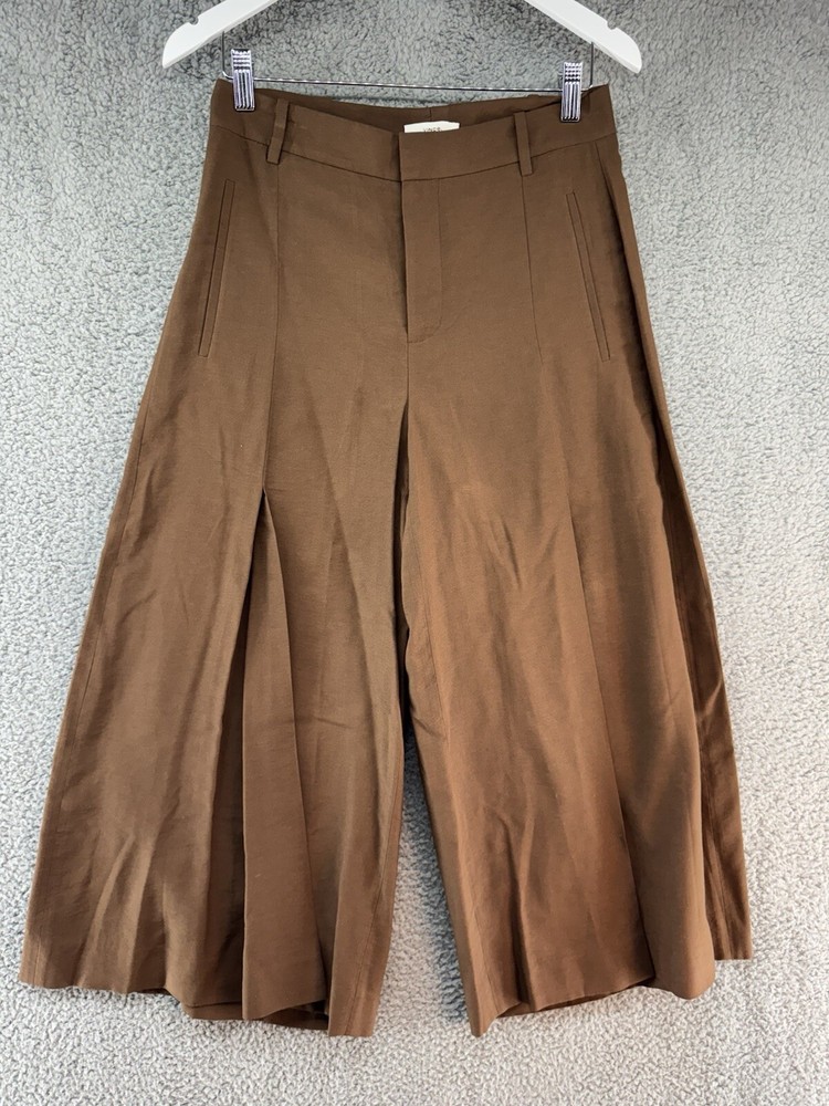 Vince Women's Size 8 Brown Flared Pants EUC