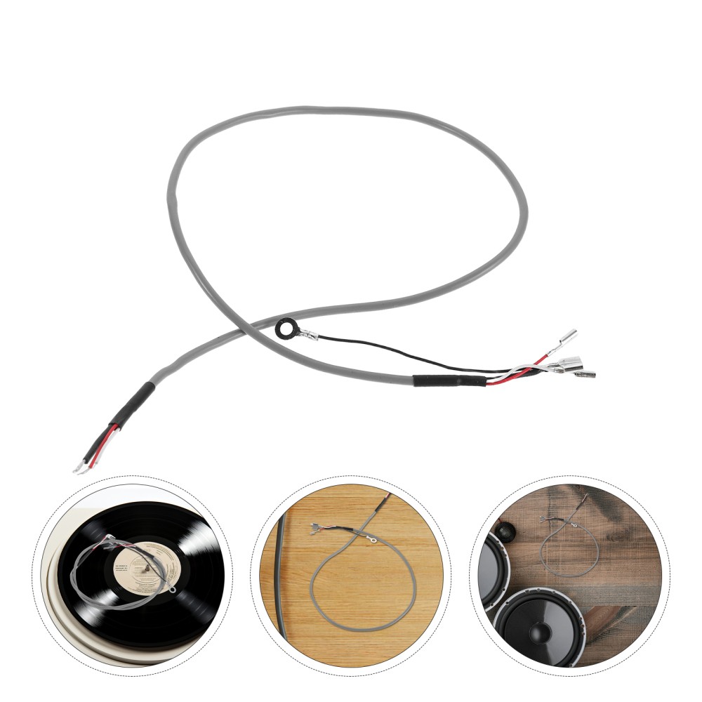 Turntable Headshell Stereo Phono Cartridge Cable with Lead Wires