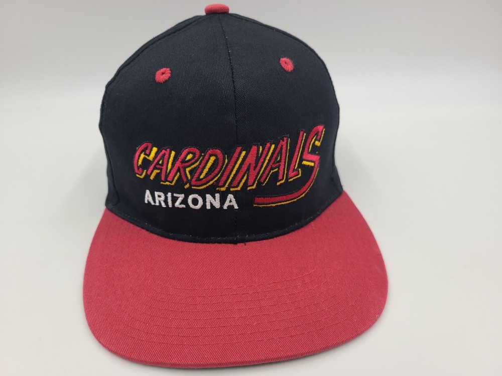 Arizona Cardinals NFL Team Apparel Snapback Hat Cap Men Women Football Black Red