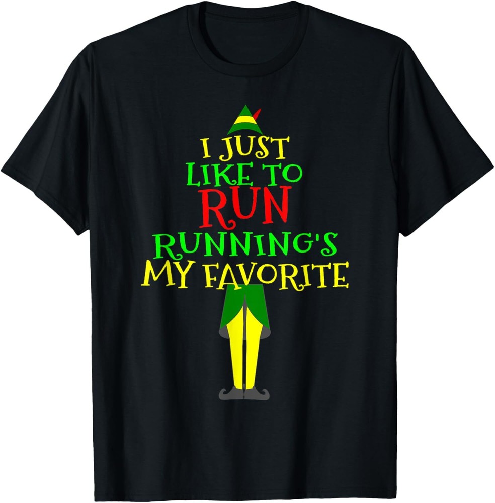 I Just Like To Run Running's My Favorite Runner Jogger HIIT T-Shirt Hoodie