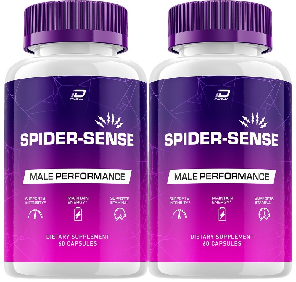 (2 Pack) Spider Sense for Men Capsules - SpiderSense Overall Health and Energy