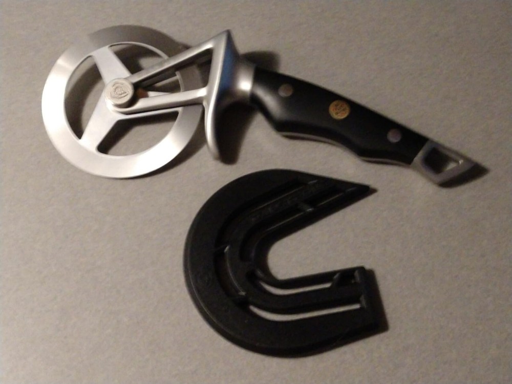 Orbit Razor High-Carbon Steel Pizza Wheel Cutter for Effortless Slicing