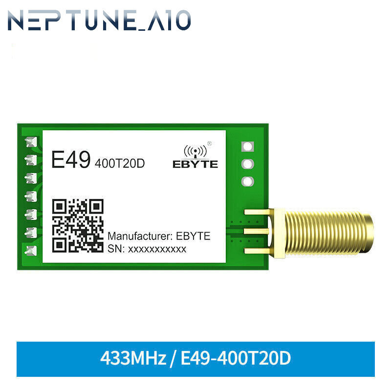 2Pcs 433MHz UART 20dBm TTL Level Output IoT DIP Wireless Transceiver Module-image