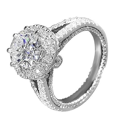American Diamond Studded Ring for Women Girls Stylish Valentine Gift