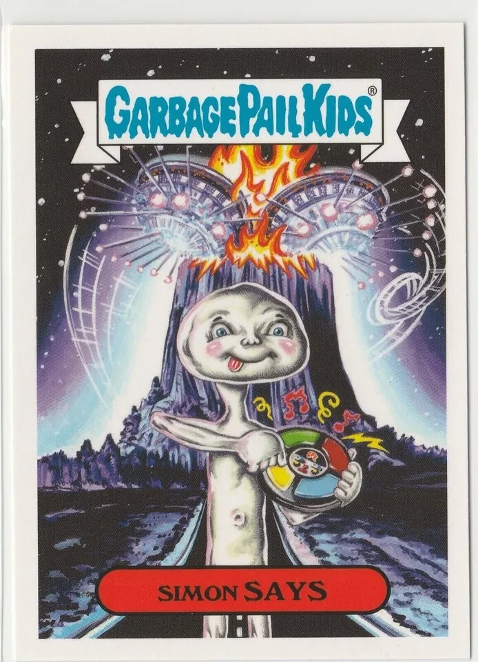 Simon Says Garbage Pail Kids GPK 2018 Oh the Horror-ible Trading Card