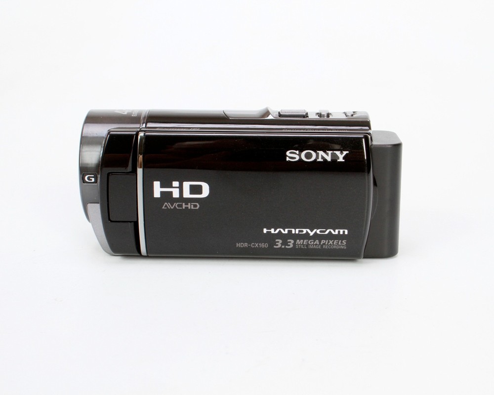 Sony HDR-CX160 Black HD Camcorder with 16GB Internal Flash Memory