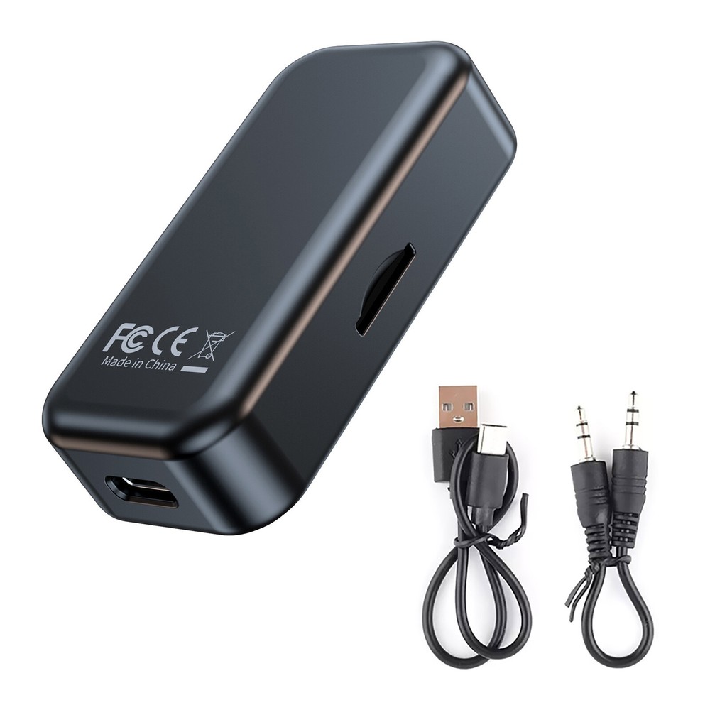 Bluetooth 5.4 Audio Music Wireless Receiver AUX 3.5mm Home Car Adapter W/ Cable