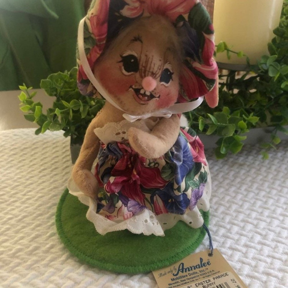Vintage 1995 Annalee Easter Bunny 6