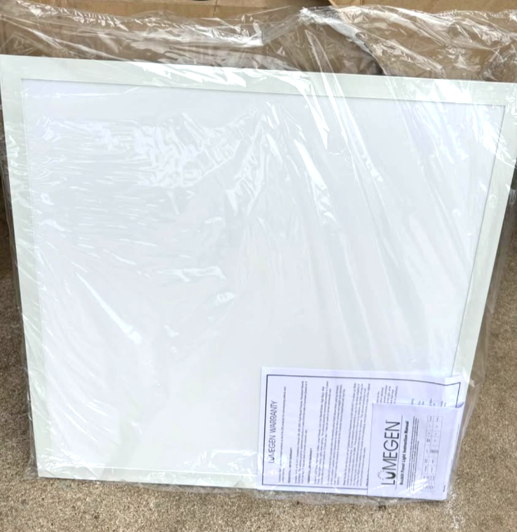 4Pack 2X2FT LED Flat Panel Light Drop Ceiling  Troffer Office Lamp  Cool White