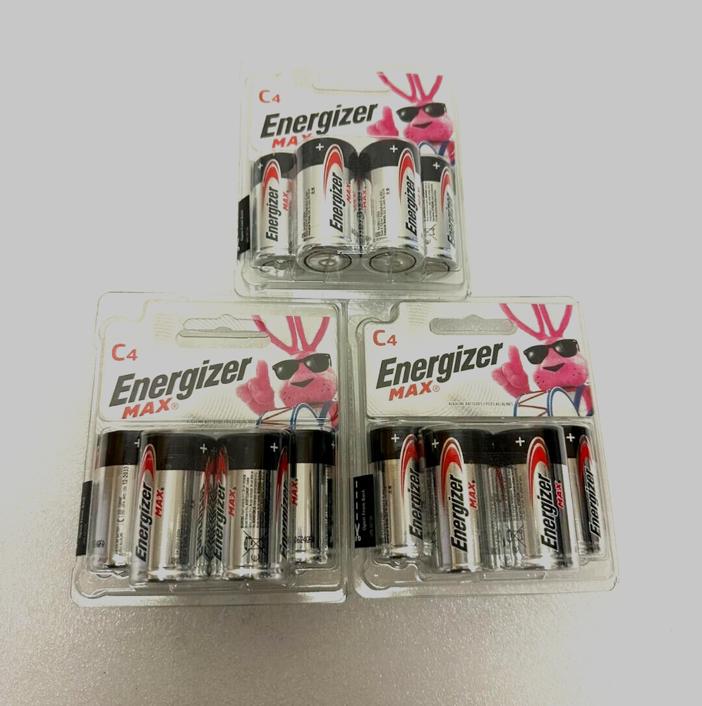 Energizer C Batteries 12 Count