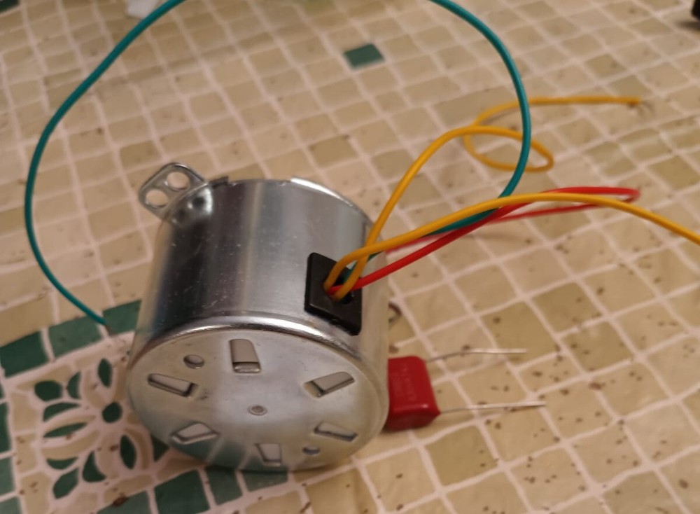 50-KTYZ 220V AC 2.5RPM 8W Permanent Magnet Synchronous Motor Starter