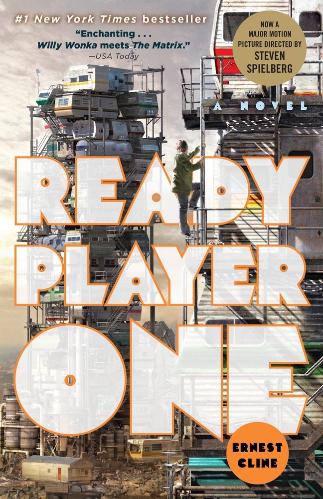 Ready Player One by Ernest Cline 2012 Trade Paperback Adventure Novel