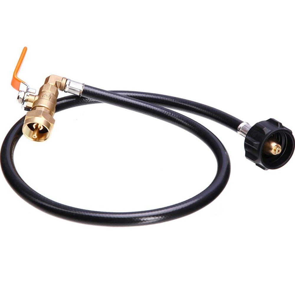 Propane Refill Adapter for 1 lb. tanks,3FT Propane Refill Adapter Hose,1lb Pr...