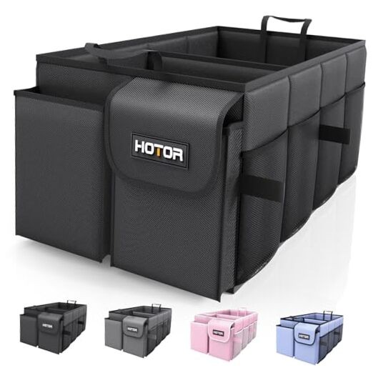 Foldable Car Trunk Organizer for SUVs & Sedans - Storage Solution
