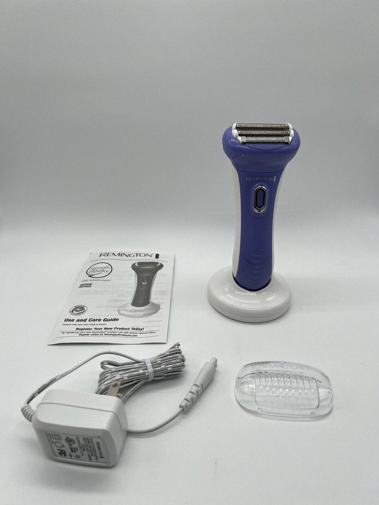 REMINGTON Smooth & Silky Electric Wet/Dry Shaver White & Purple Model WDF5030(R2