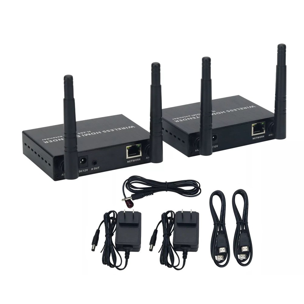 200M Wireless HDMI Extender Transmitter and Receiver for 1080P Remote Transmission