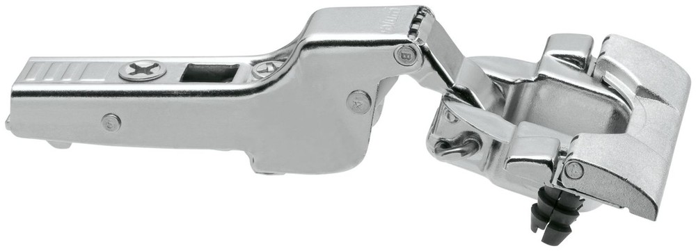 Blum 71T3690 CLIP Top Partial Overlay INSERTA Cabinet Door Hinge - Nickel