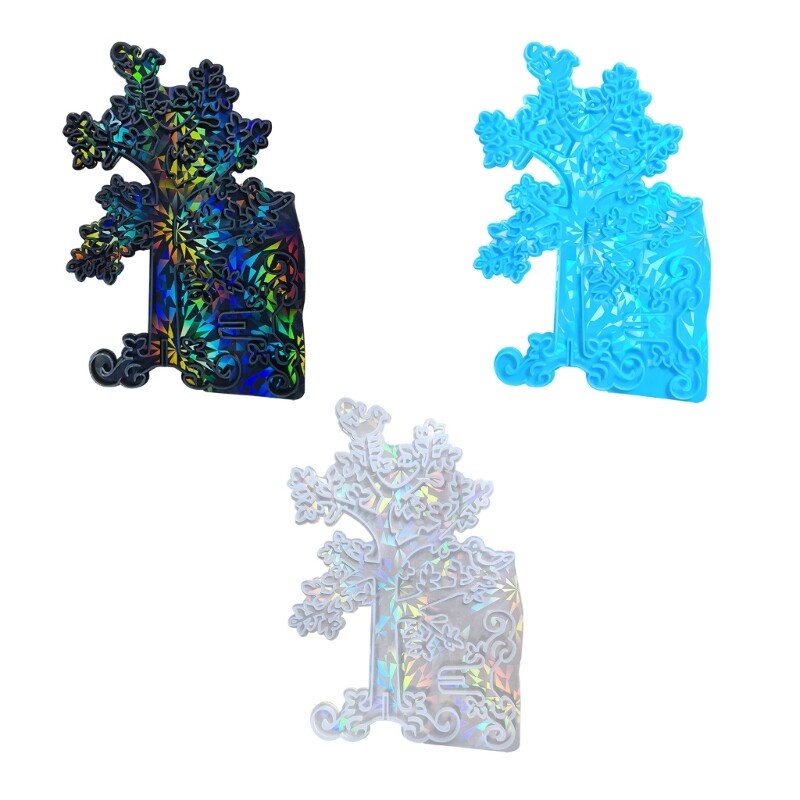 Ancient Tree Holographic Silicone Mold for DIY Resin Jewelry & Ornaments