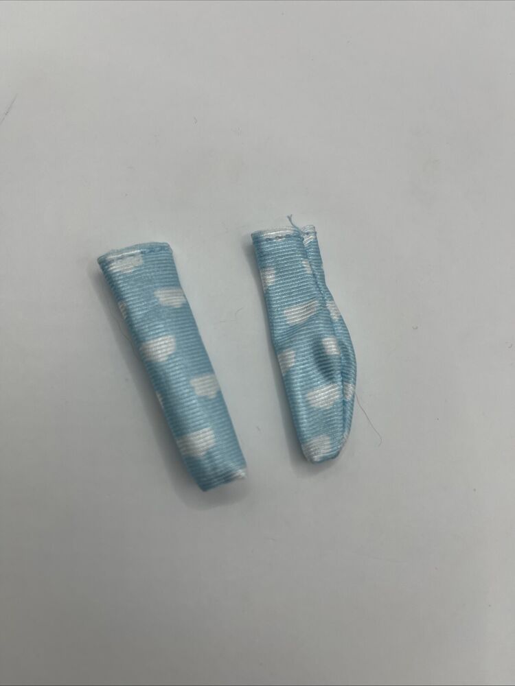 Pair Of Blue Rainbow High Cloud Socks