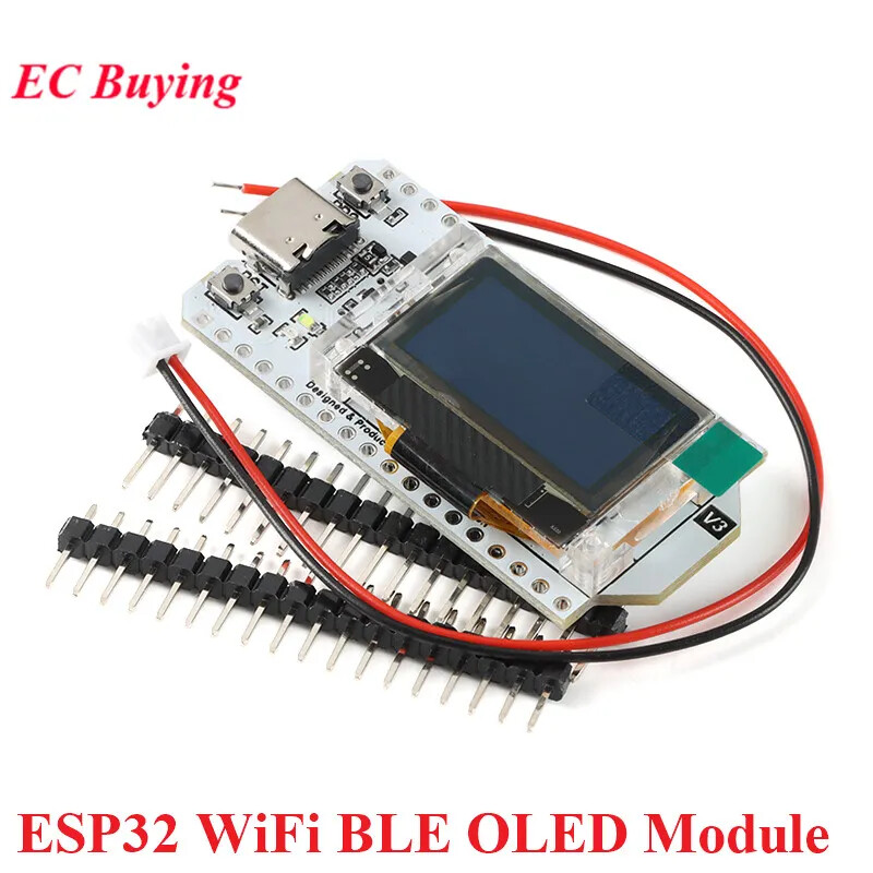 ESP32 WiFi Kit32 Development Board with OLED Display & Bluetooth Module