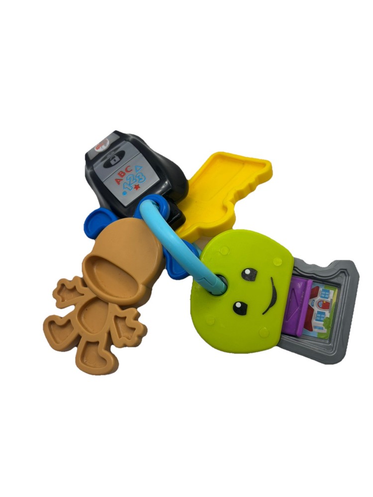 Fisher-Price Laugh & Learn Musical Toy Keys for Babies – Interactive Play & Go Learning Toy