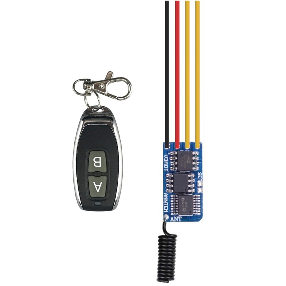 DC3.7-12V 433mhz RF Wireless Receiver Remote Control Transmitter DIY Module B