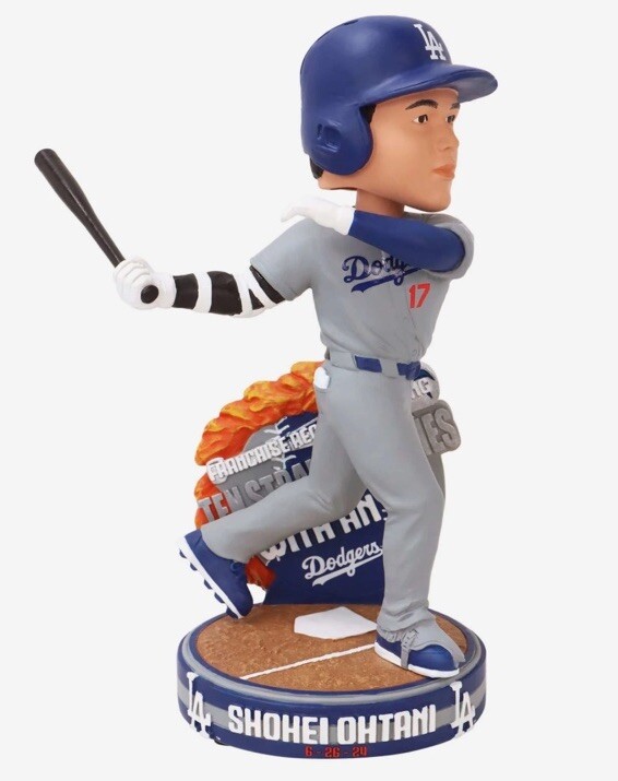 Shohei Ohtani Los Angeles Dodgers Franchise RBI Streak Bobblehead /124 NIB