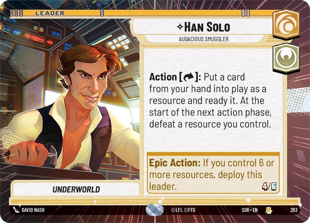 Han Solo - Audacious Smuggler, Spark of Rebellion