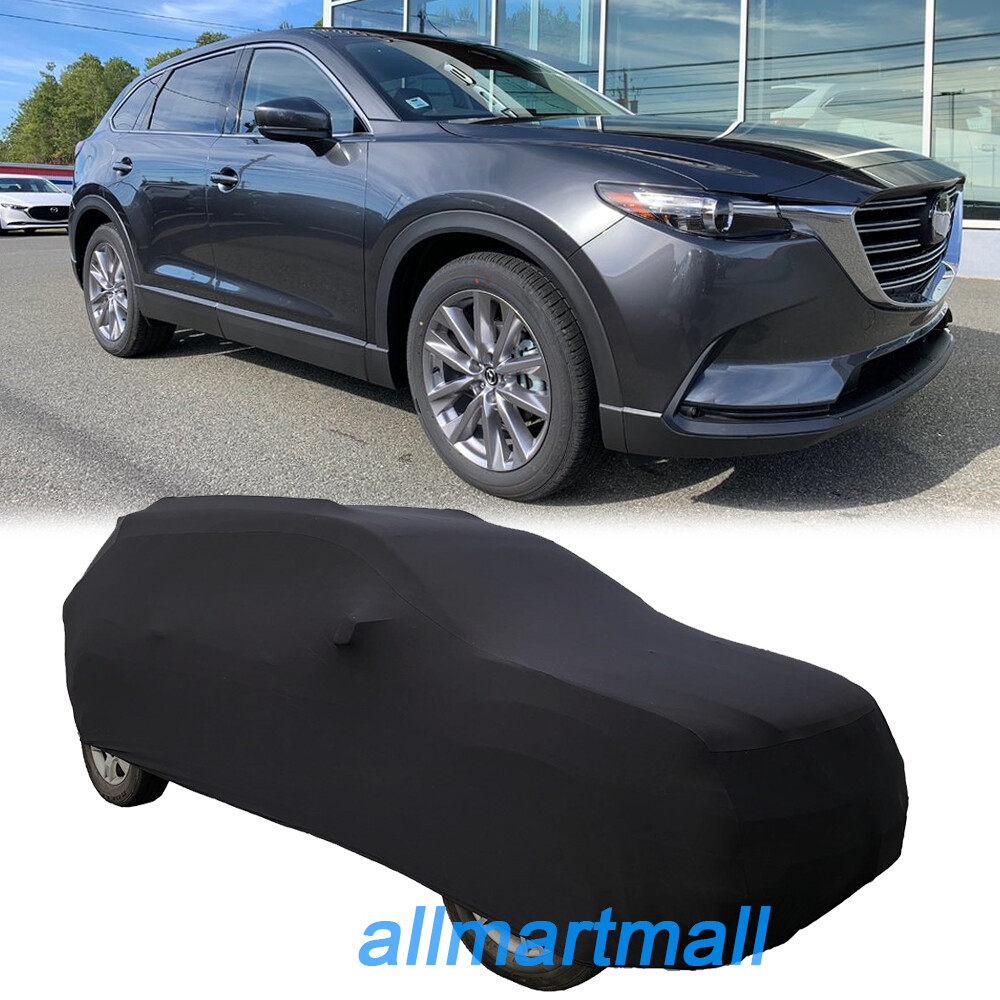 SUV Satin Soft Stretch Indoor Car Cover Scratch Dustproof Protect for Mazda CX-9