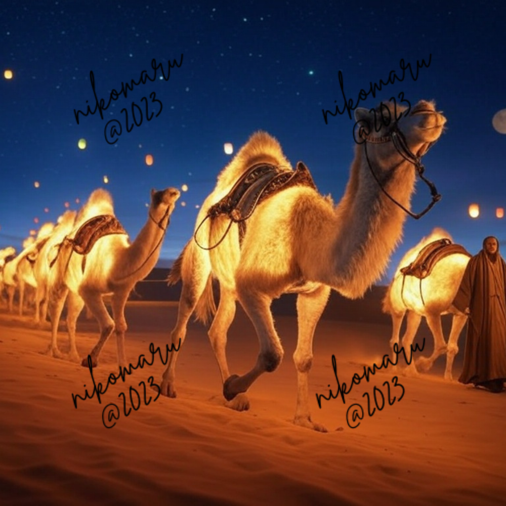 Stardust Caravan Digital Art Desktop Wallpaper Background