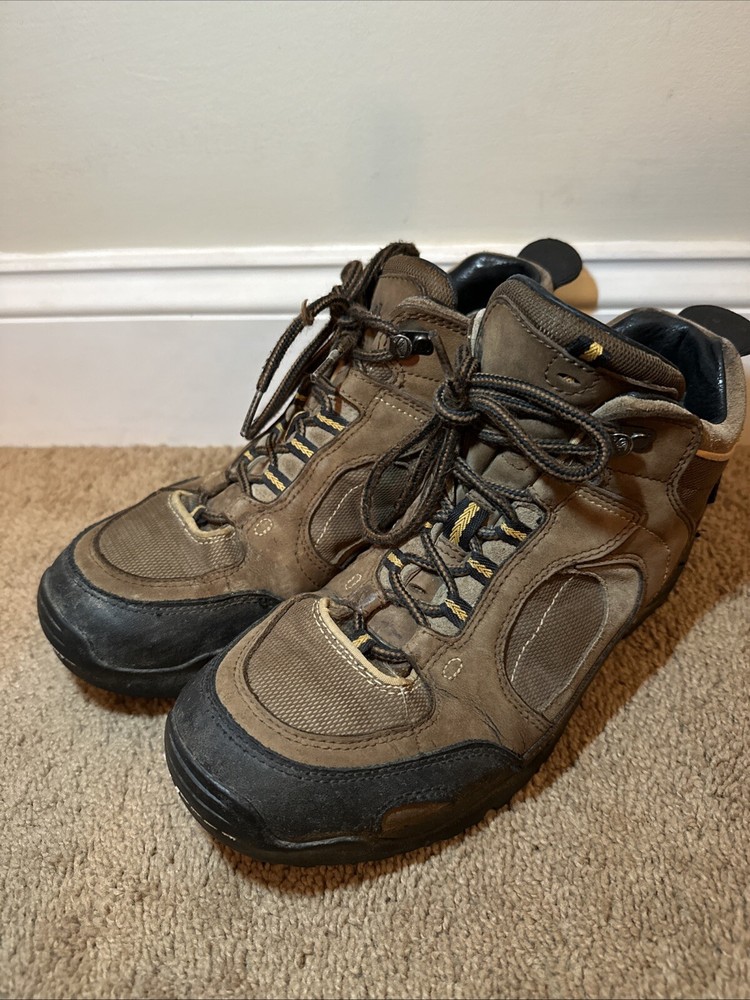 Danner Agitator 45 GTX hiking boots Mens 10.5 45105 Brown Tan Goretex Leather