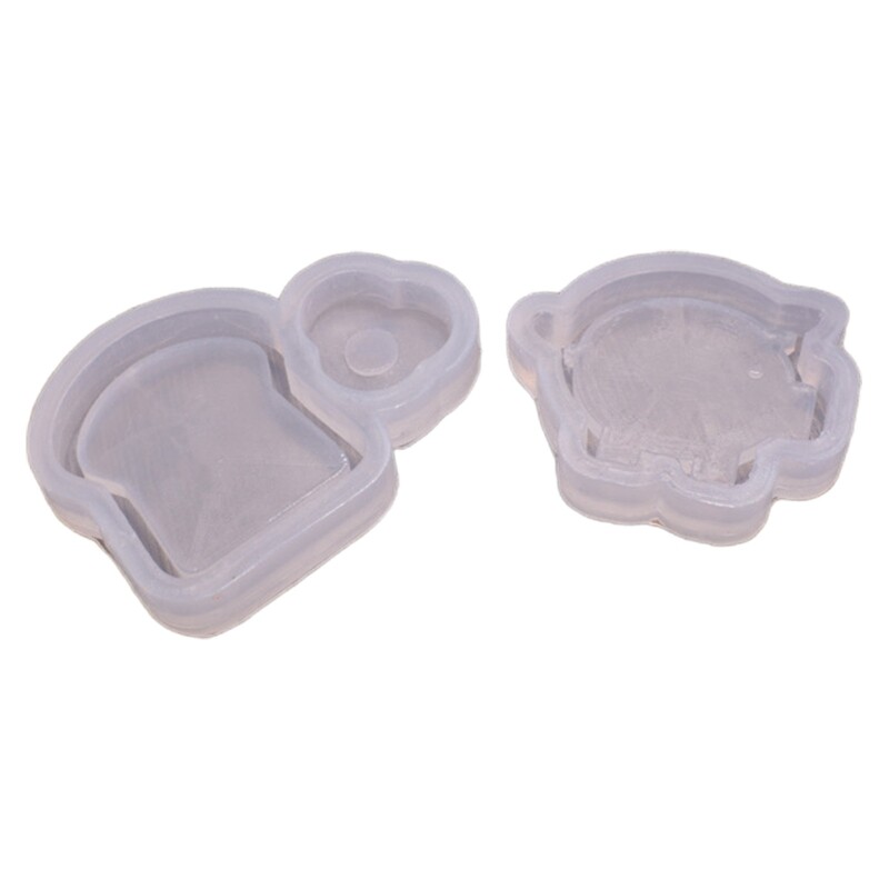 Epoxy Resin Shaker Mould Set for DIY Pendant Jewelry - Bread & Pig Designs