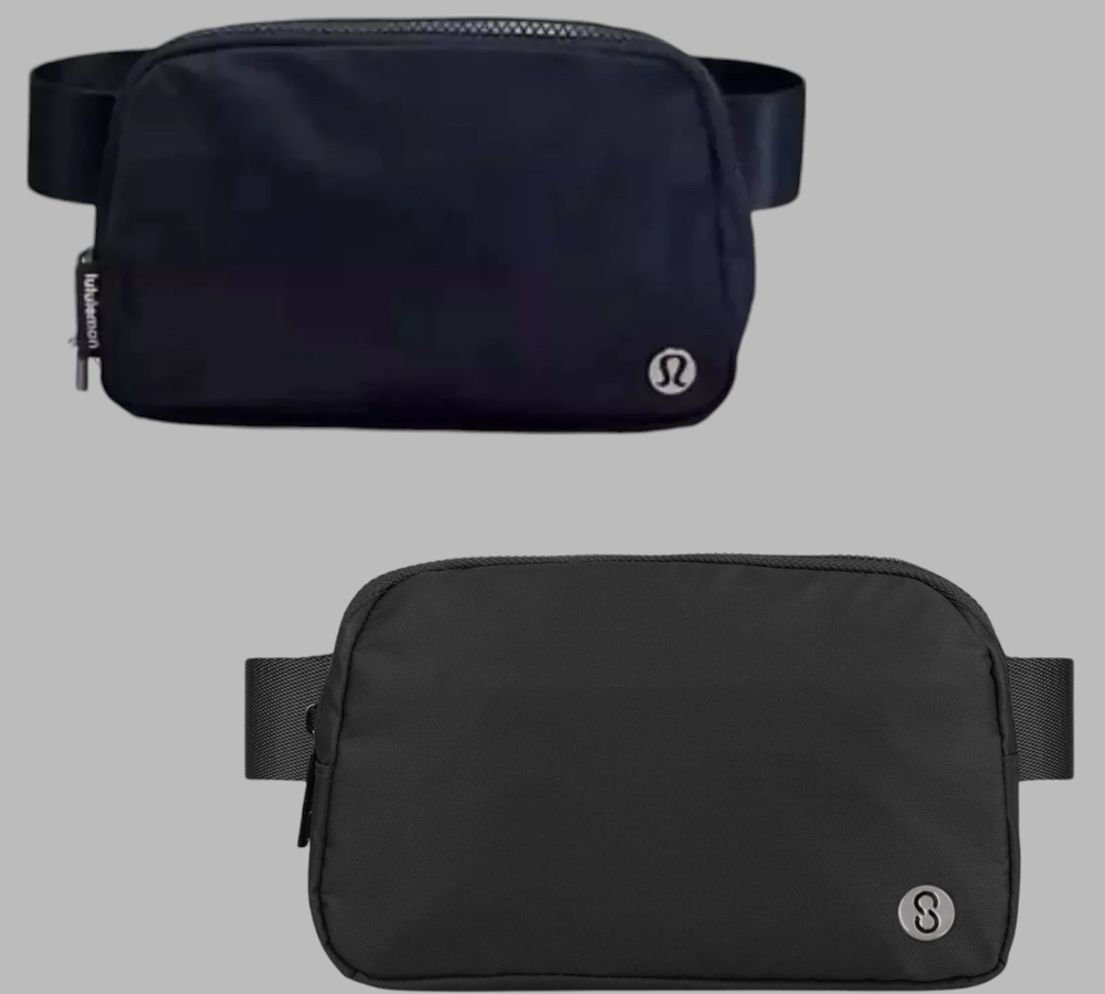 Brand New LululemonΩ & Ashtonbury Black Waist Crossbody Bag with Tags NEW 1L