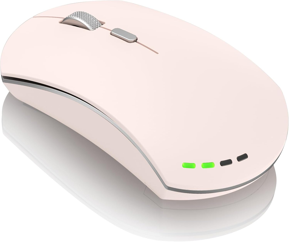 Aookoni Rechargeable 2.4G Wireless Mouse with 3 Adjustable DPI and USB Connectivity