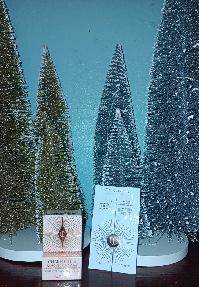 Charlotte Tillbury Magic Cream×2 & Overnight Glow Mask