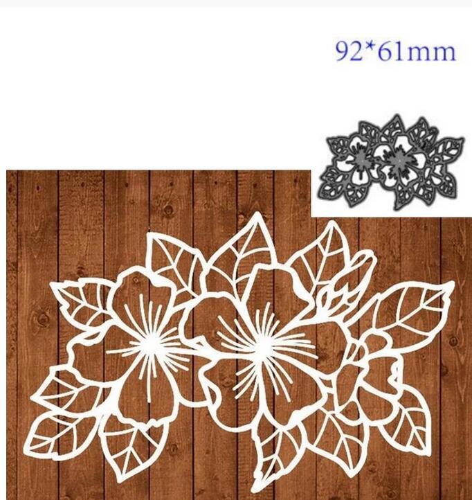 Flower Metal Cutting Dies Decoration DIY Scrapbooking Paper Knife Mould Stencils