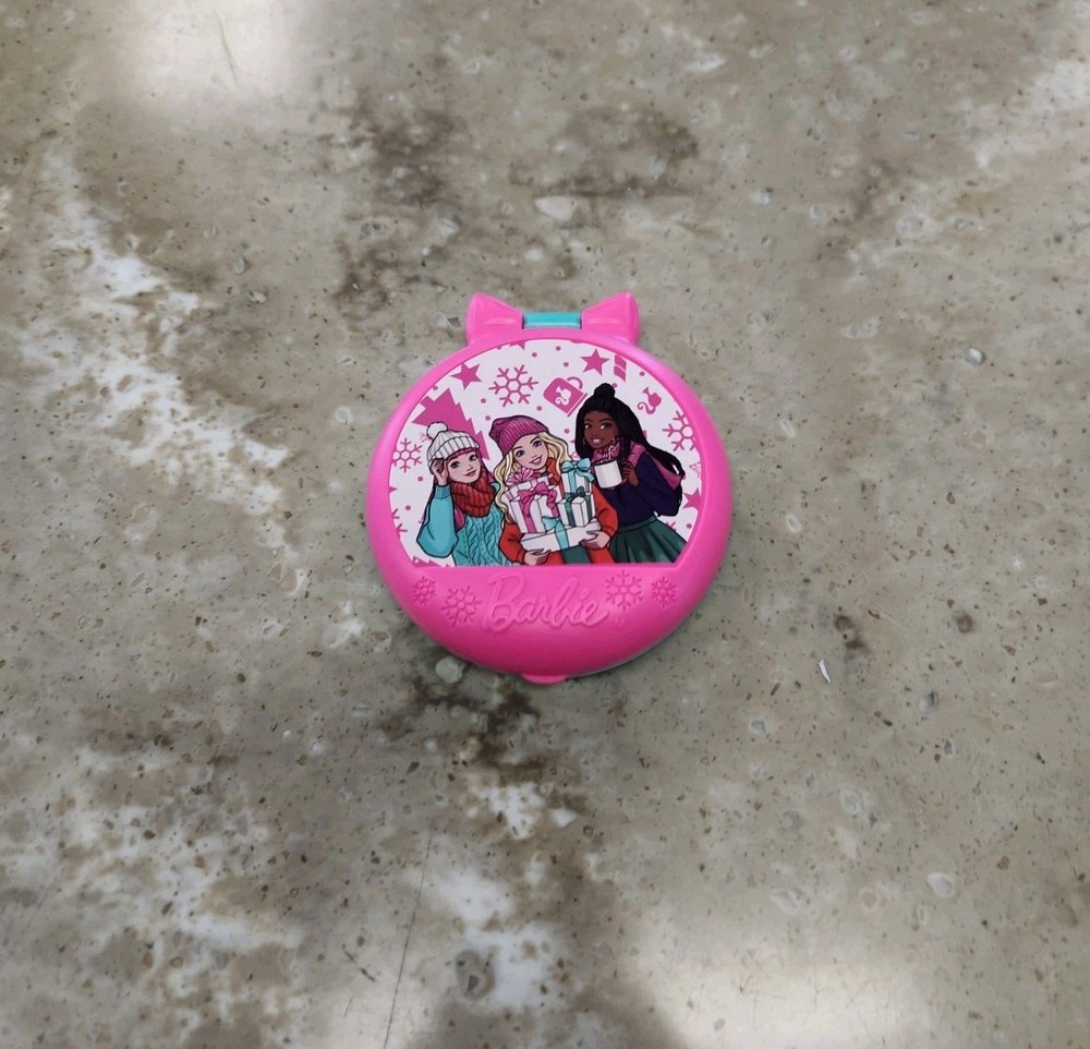 2025 Burger King Barbie Compact Mirror Toy Brand New Sealed