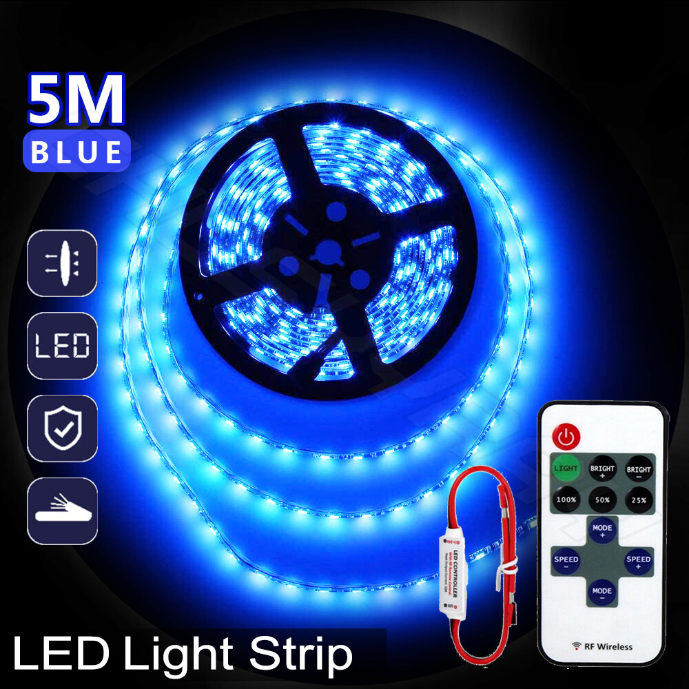 Bright 12V 5M 16ft 2835 RGB Waterproof SMD 300 LED Flexible Strip light USA