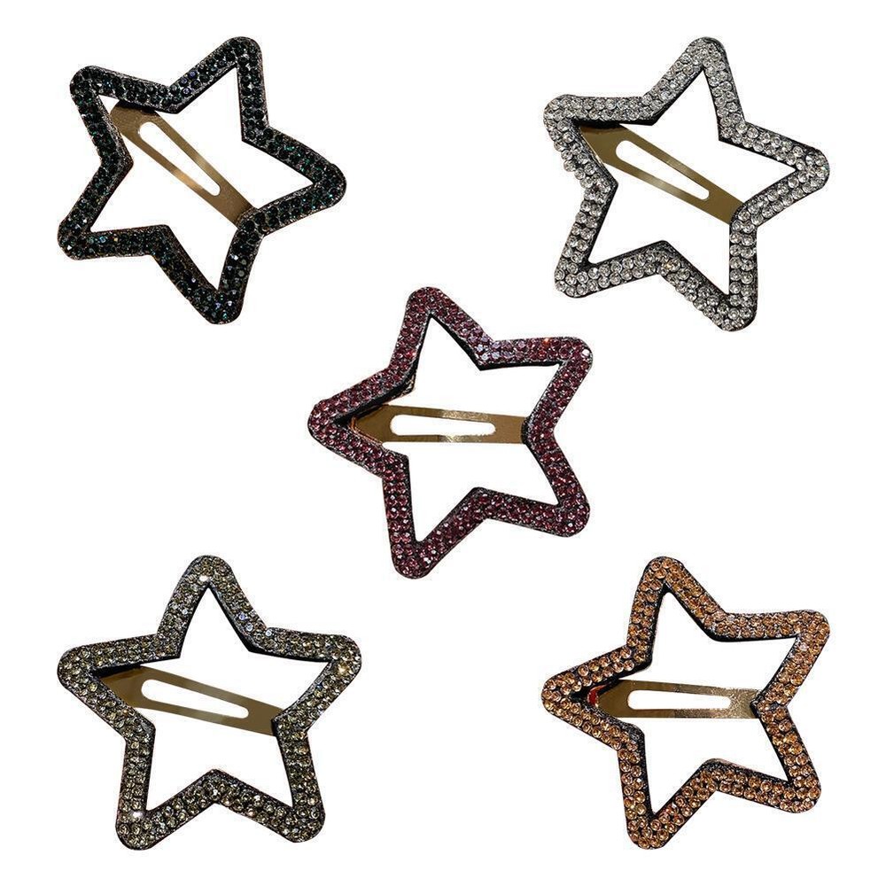 Star Hairpin Children's Simple Hairpin Headgear U9T7