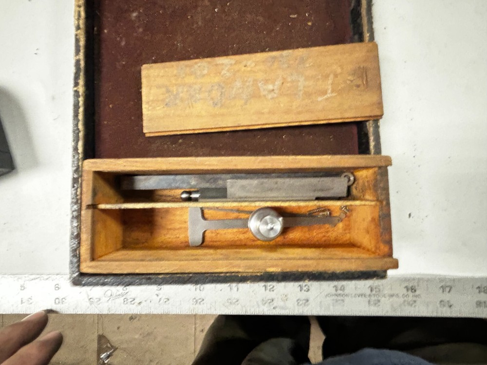 MACHINIST TpCb  TOOL LATHE MILL Machinist Starrett No 65 Indicator Gage