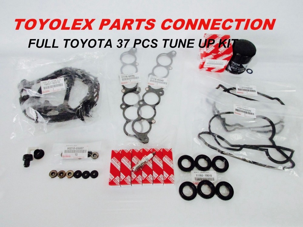 GENUINE TOYOTA OEM FULL 43 PCS TUNE UP KIT- TACOMA TUNDRA T100 4RUNNER 3.4 V6