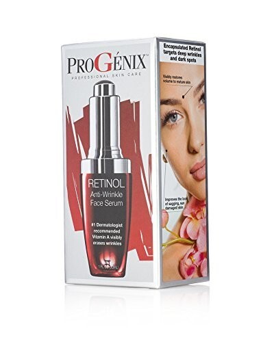 PROGENIX RETINOL ANTI-WRINKLE FACE SERUM 1 FL OZ VITAMIN A NEW SEALED BOX